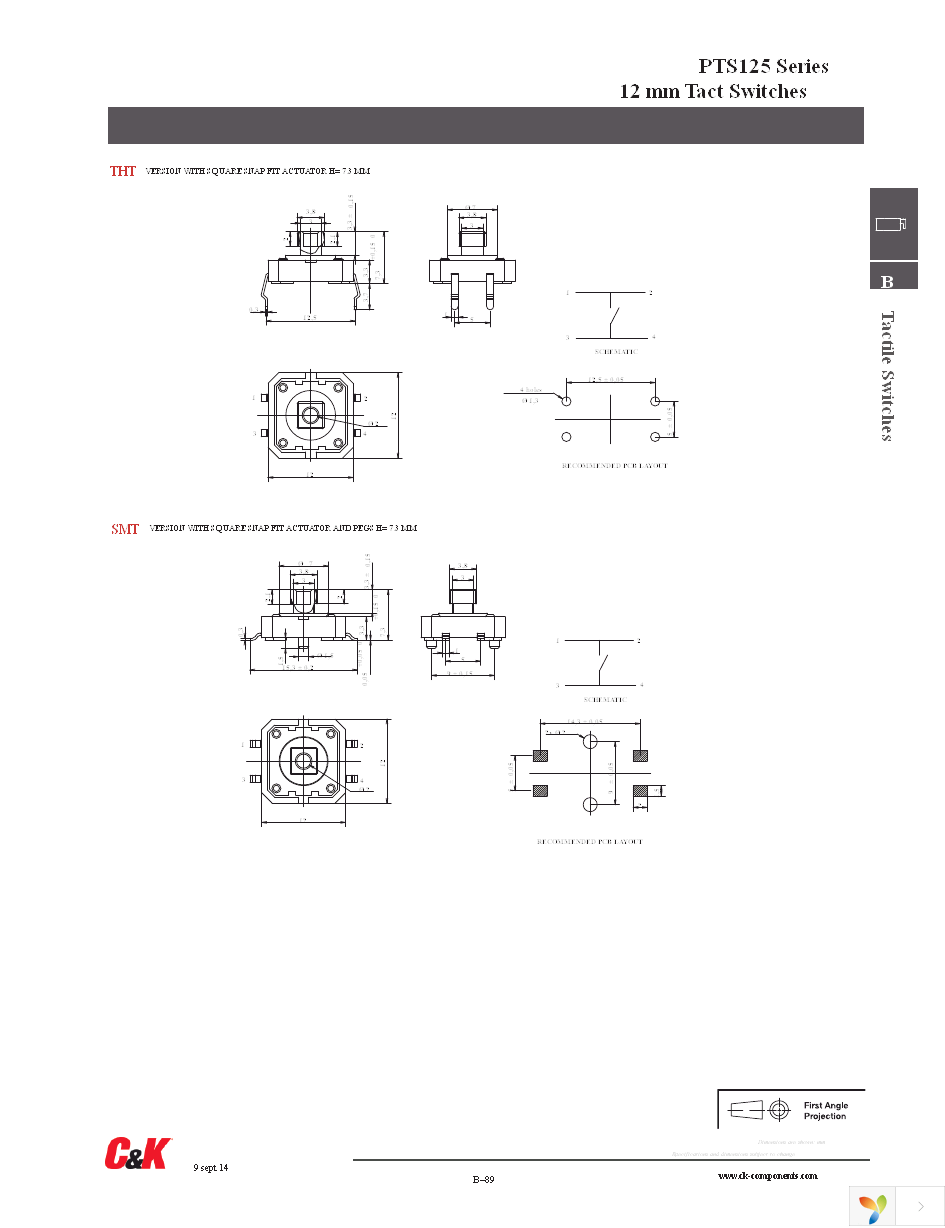 PTS125SM85 LFS Page 3